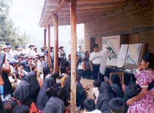 Politische Bildung und Menschenrechtsarbeit : OIDHO in einer neuen Gemeinde